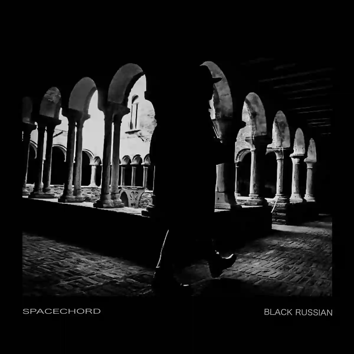 Spacechord - Black Russian deep dub techno release artwork